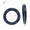 Picture of 4" 5" 6.5" Car Universal Stereo Speaker Spacer Adapter Beveled Speaker Mat for General Use All Cars Anti-Slip Mat