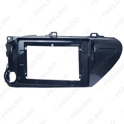 Picture of Car Audio Radio 10.1" 2 Din Fascia Frame Adapter for Toyota Hilux 2018(LHD) CD/DVD Player Stereo Panel Dash Trim Kit