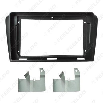 Picture of Car 2Din Stereo Audio Fascia Frame Adapter for Mazda 3 08-13 9-Inch Big Screen CD/DVD Dash Mount Plate Trim Kit