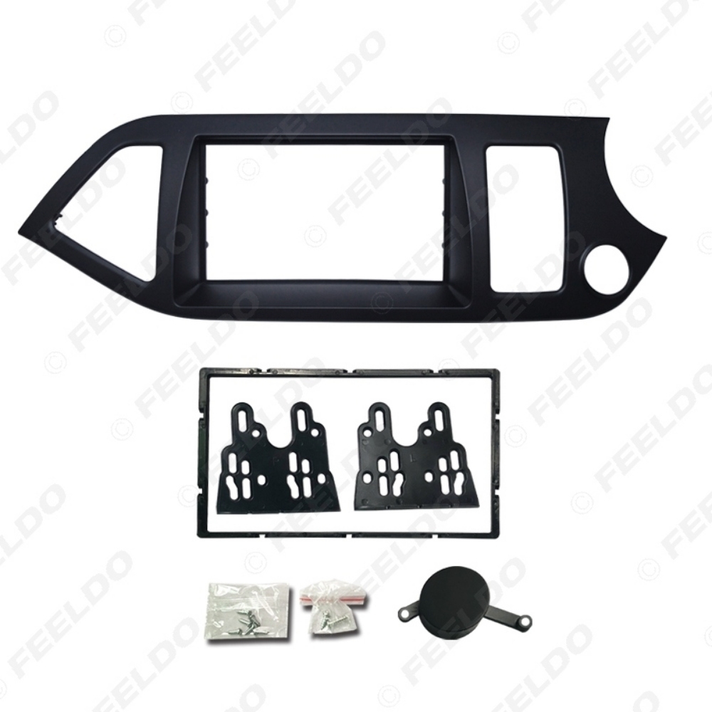 Picture of Car Stereo Radio Fascia Frame for KIA Picanto (TA)/Morning 2Din Dash Installation Refitting Mount Panel Trim Kit