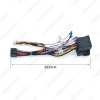 Picture of Car Radio Stereo Head Unit 16Pin Wire Harness Adapter With Canbus Box For Volkswagen Android Power Cable Connector