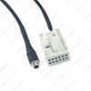 Picture of Car Audio Radio MP3 AUX-IN Adapter Cable for BMW E39 E53 X5 E60 E61 12-Pin Port AUX Wire Harness Cable