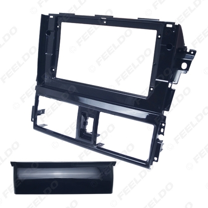 Picture of Car Audio Radio Face Plate Fascia Frame For Toyota Vios 10.1" Big Screen 2Din CD/DVD Player Panel Dash Mount Kit