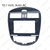 Picture of Car Stereo Fascia Frame Adapter For Nissan Tiida (Manual/Auto AC) 9"/10.1"Big Screen 2Din Dash Fitting Panel Frame Kit