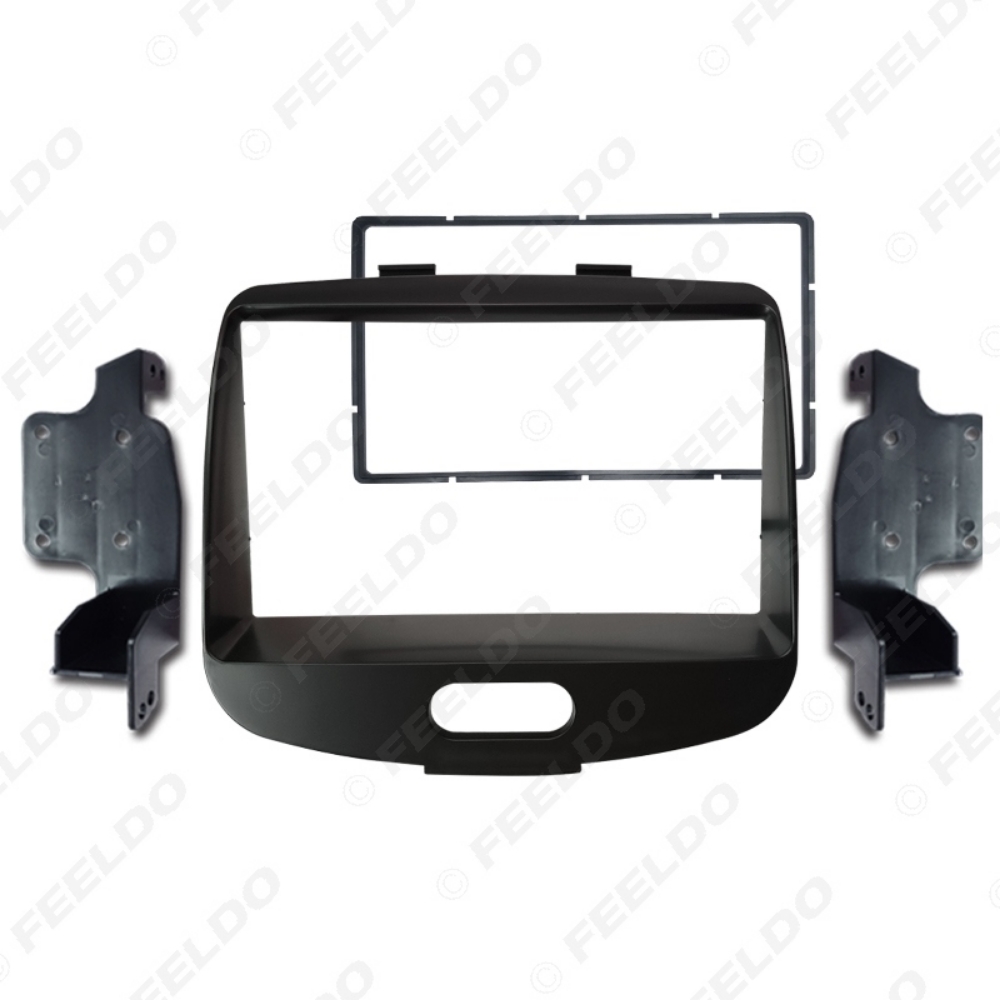 Picture of Car Stereo Frame Adapter for Hyundai I10 I-10 2008-2013 Audio 2Din Fascia DVD Panel Dash Kit Trim Bezel Cover