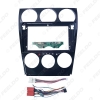 Picture of Car Audio 2Din Fascia Frame Adapter With AC Panel & Power Cable Canbus For Mazda 6 Big Screen DVD Fitting Dash Trim Kit