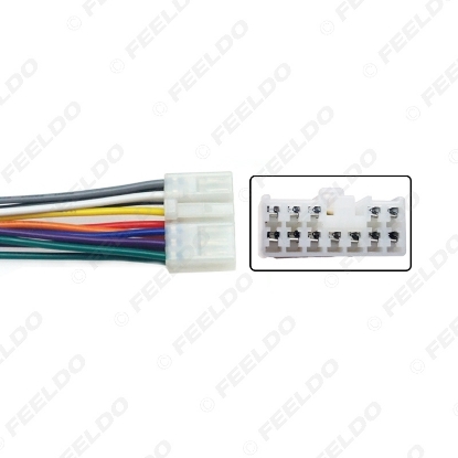 Picture of Car Audio Radio 12pin Male Plug Connector Wire Harness Adapter For Suzuki Wagon R Audio CD Player Wiring
