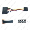 Picture of Car Audio Radio ISO Wiring Harness Adapter for Ford 85-05 Jaguar Lincoln Mercury ISO Standard Connector Wire