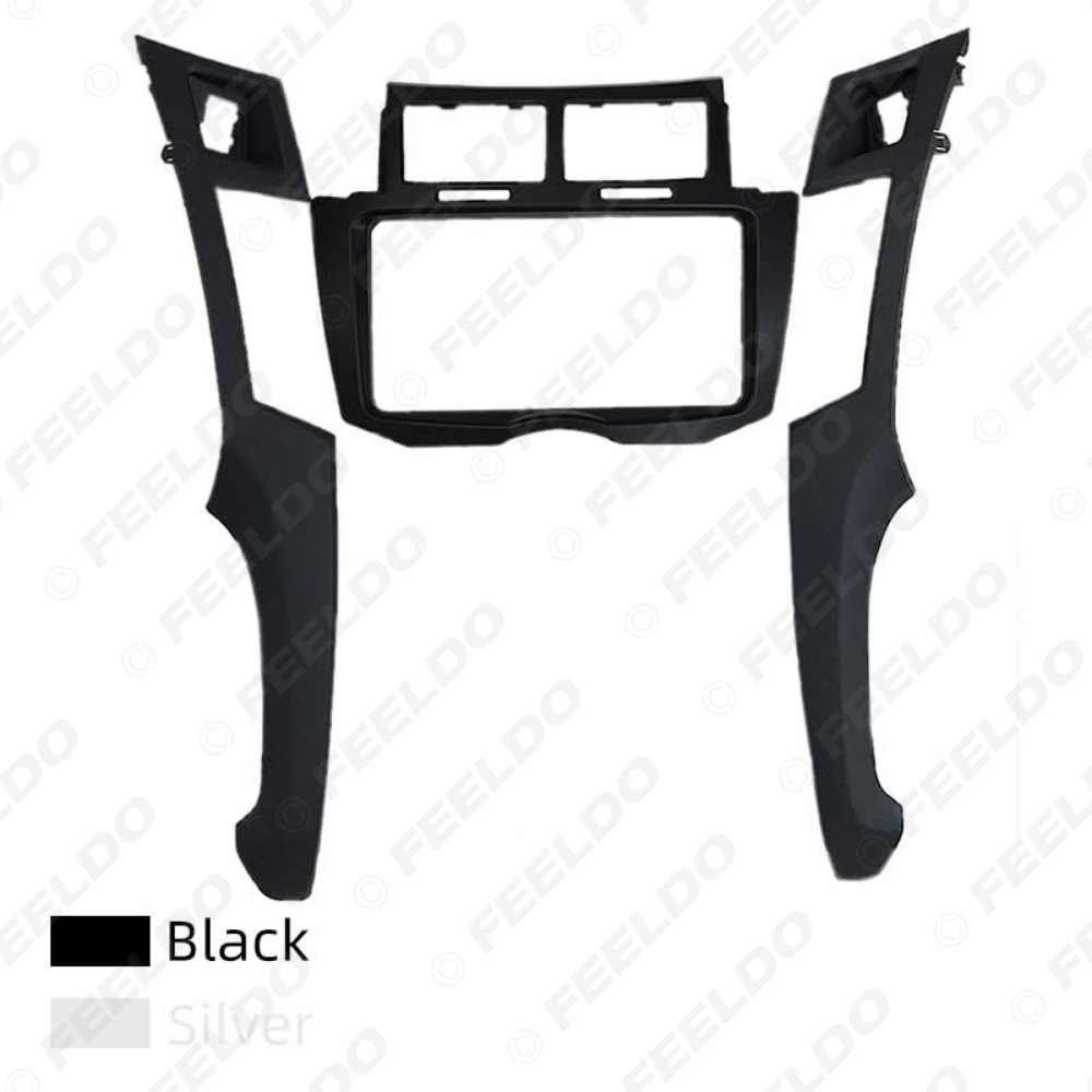 Picture of Car Radio Stereo 2DIN DVD Frame Fascia Adapter For Toyota Yaris Vitz Platz Refitting Dash Panel Installation Kits