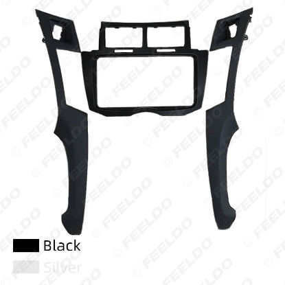Picture of Car Radio Stereo 2DIN DVD Frame Fascia Adapter For Toyota Yaris Vitz Platz Refitting Dash Panel Installation Kits