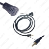 Picture of Car Radio Audio 3.5mm Male AUX-IN Adapter Cable for Volkswagen Lavida Skoda Octavia MP3 12-Pin Port AUX Wire