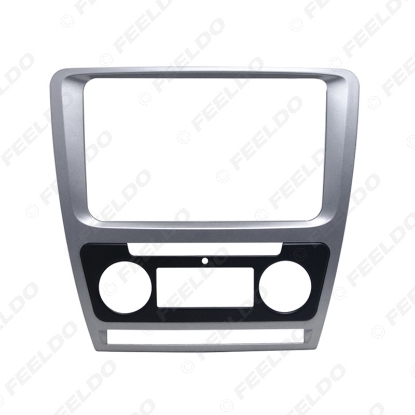 Picture of Car Radio Stereo 2DIN Fascia Panel Refitting Frame Facia Trim Install Mount Kit For Skoda Octavia(10~13)