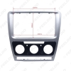 Picture of Car Radio Stereo 2DIN Fascia Panel Refitting Frame Facia Trim Install Mount Kit For Skoda Octavia(10~13)