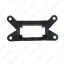 Picture of Car Emergency Light Bracket For KIA Forte Coupe 2009 Auto Installation Mounting Kit Holder Bracet