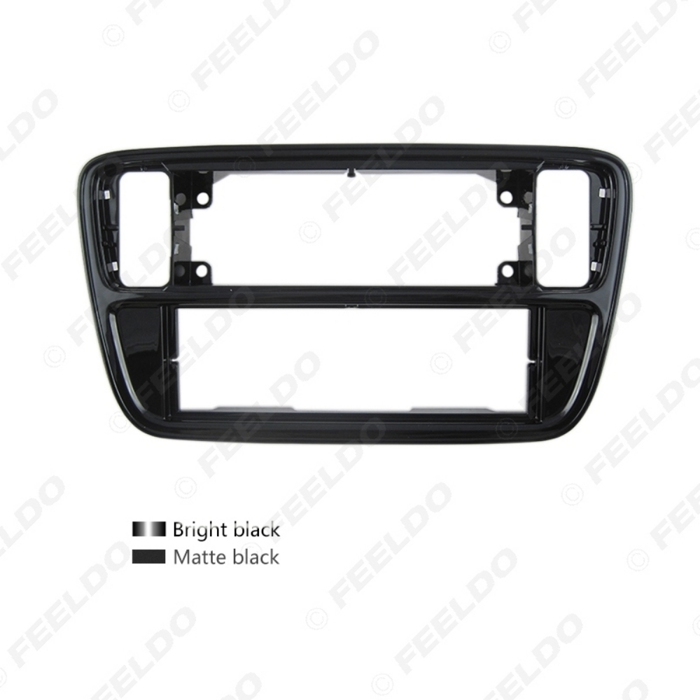 Picture of Car 1DIN Radio Fascia Frame For VOLKSWAGEN UP Skoda Citigo Seat Stereo Plate Panel Frame Dash Installation Bezel Kit
