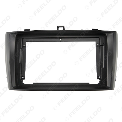 Picture of Car Audio 9" Big Screen Head Unit Dash Fascia Panel Frame Kit Adapter For Toyota Avensis 2009-2015 Radio Dash Frame 