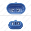 Picture of Car Waterproof HID Headlight Bulb Socket Connector For 9006-11/HB4 Car Light 2Pin Way Plugs Blue