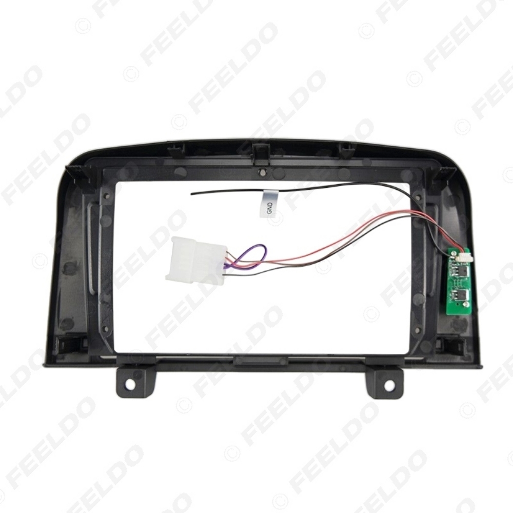 Picture of Car Audio 9" Big Screen Fascia Frame Adapter For Hyundai NF Sonata 2Din Dash DVD Player Fitting Panel Frame Kit
