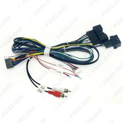 Picture of Car 16pin Android Wiring Harness With Canbus Box For Mazda BT-50 Aftermarket Stereo Installation Wire Adapter