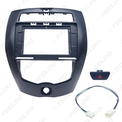 Picture of Car Stereo 10.1 Inch Big Screen Fascia Frame Adapter For Nissan Livina 2Din Dash Audio Fitting Panel Frame Kit