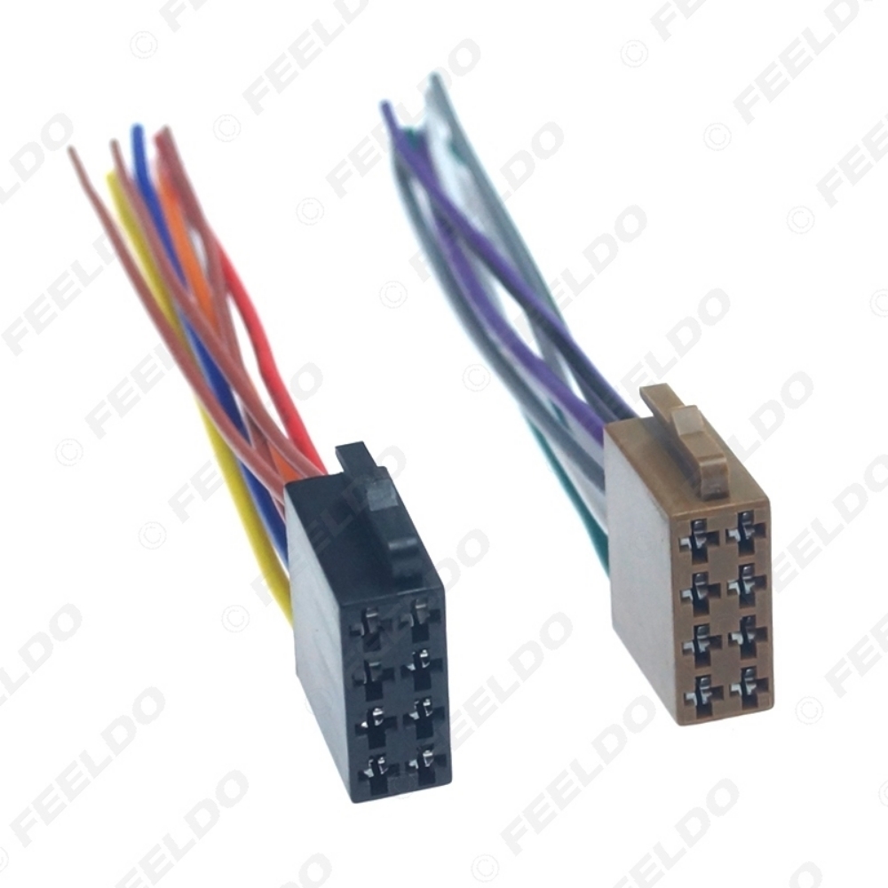 Picture of Car Radio Audio Wiring Harness Adapter For Volkswagen/Audi/Mercedes Pluging Into OEM Factory Stereo CD Wire