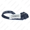 Picture of 16-Pin OBD2 Male To Female Cord Extension Cable Adapter Connector