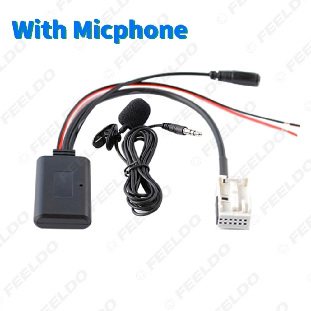 Picture of Car Audio Bluetooth Receiver Aux Adapter For Peugeot307/408/508 Citroen C-Triomphe C2 C5 Radio Module Bluetooth Aux Cable