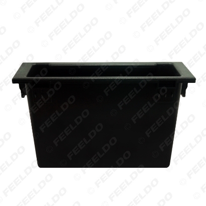 Picture of 1DIN Car Stereo Radio Refitting Dash Installation Mounting Trim Fascia Console Storage Box Spacer For Mazda