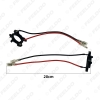 Picture of 2x Car H7 LED Headlight Bulb Retainers Clip Holder For Volkswagen Caddy LED Bulb Base Socket Adapter