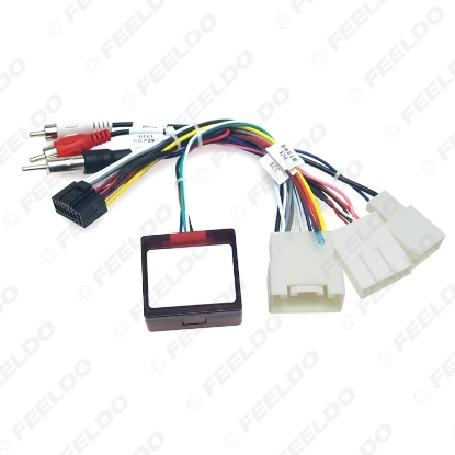 Picture of Car Audio DVD Player 16PIN Android Power Cable Adapter With Canbus Box For Toyota Prado/Sequoia/Lexus 330/350 Wiring Harness