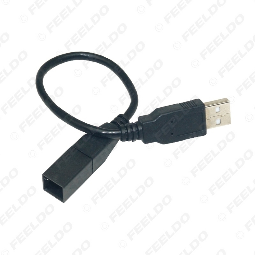 Picture of Car Radio 2.0 USB Port Wiring Cable Adapter for Toyota Camry Verso Mazda Lexus GS350 Audio USB Cable
