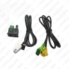 Picture of USB 3.5mm AUX Switch Housing Socket Adapter Plug Cable For Volkswagen OEM Radio Stereo RCD510/310+/300+