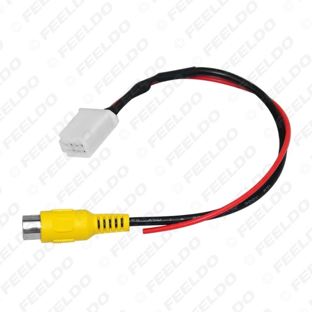 Picture of Car Parking Rear Camera Video Plug Converter Cable For Toyota Camry Parking Reverse Wire Adapter