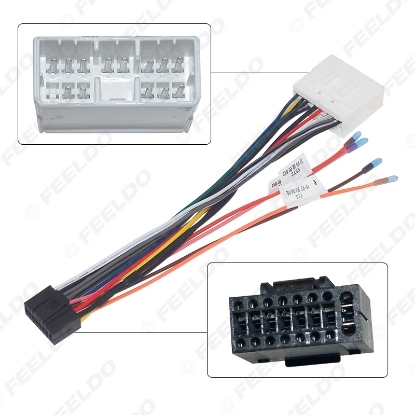 Picture of Car Stereo Audio 16PIN Android Power Cable Adapter For Subaru 2007 CD/DVD Player Wiring Harness