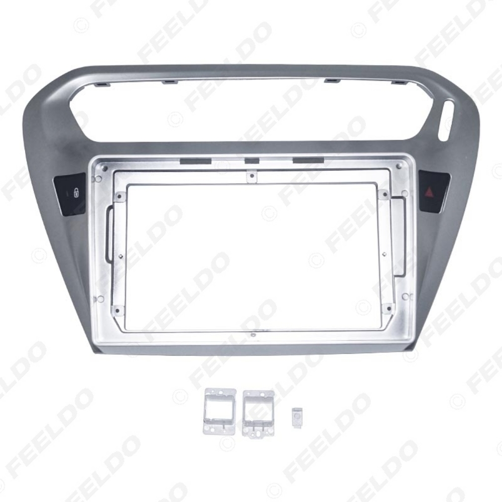 Picture of Car Audio Fascia Frame Adapter For Peugeot Elysee/301 9" Big Screen 2DIN Dash Fitting Panel Frame Kit