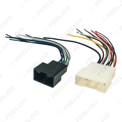 Picture of Car Radio Audio 2In1 Wiring Harness Adapter for Toyota Camry 2018+ Aftermarket Installing Stereo Wire Plug Cable