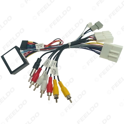 Picture of Car Audio 16PIN DVD Player Power Calbe Adapter With Canbus Box For Mazda3 Axela CX-4 CX-5 Antnza Stereo Plug Wiring Harness