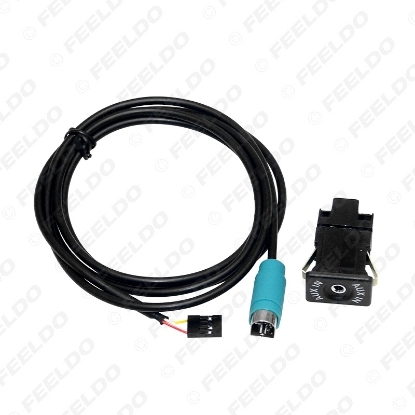 Picture of Car Audio USB AUX-In Cable Plug AUX Socket For Alpine KCE-422I KCE236B AUX Wire Harness Cable Adapter