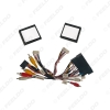 Picture of Car 16pin Audio Wiring Harness with 2 Canbus Boxes For Hyundai Santa Fe/IX45(13-15) Support Amplifier Stereo Installation Wire Adapter
