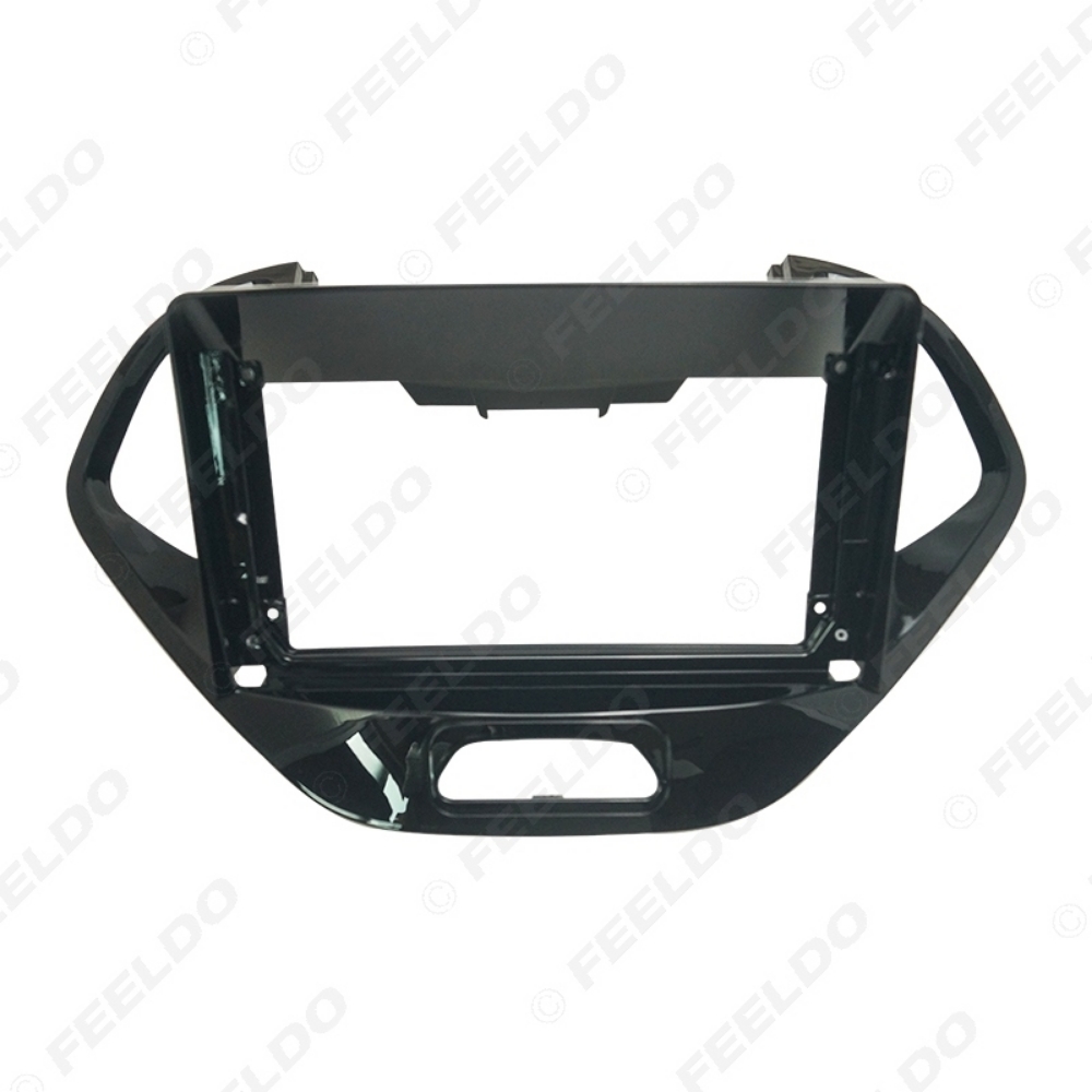Picture of Car 2Din 9 Inch Audio Face Plate Fascia Frame For Ford Freestyle 2018 Big Screen Radio Stereo Panel Dash Mount Frame Kit 