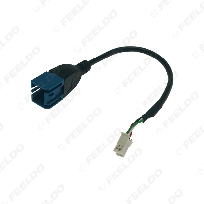 Picture of Car Audio Input Media Data Wire Mini USB To 4Pin Cable Adapter For Nissan Ford Series USB AUX Transfer