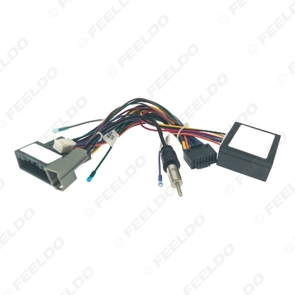Picture of Car Audio 16PIN CD/DVD Player Power Calbe Adapter With Canbus Box For Honda Fit 2021 Stereo Plug Wiring Harness