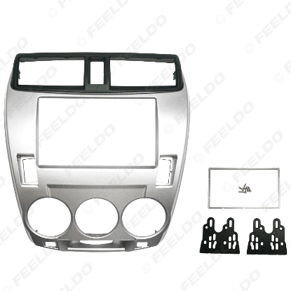 Picture of Car 2DIN Audio Fascia Frame Adapter For Honda City (Manual AC) Stereo DVD Dash Mount Installation Face Frame Kit