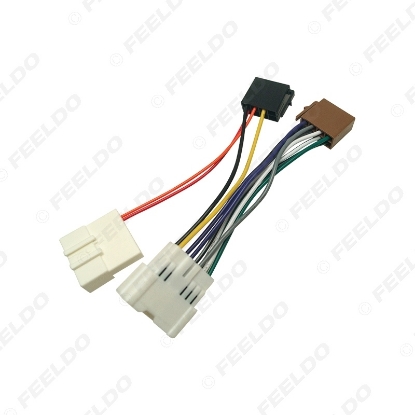 Picture of Car CD Radio Wiring Harness Original Head Units Cable For Renault Logan/Sandero/Duster to ISO Stereo Conversion Plug Wire Adapter