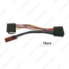 Picture of Car Stereo Radio Conversion Plug Adapter For Chery Chevrolet 16PIN To ISO Original Head Units Wire Harness