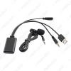 Picture of Car 12V Audio Wireless Bluetooth Module USB 3.5mm Socket Music AUX Adapter For Universal Car Models Bluetooth Receiver AUX Cable