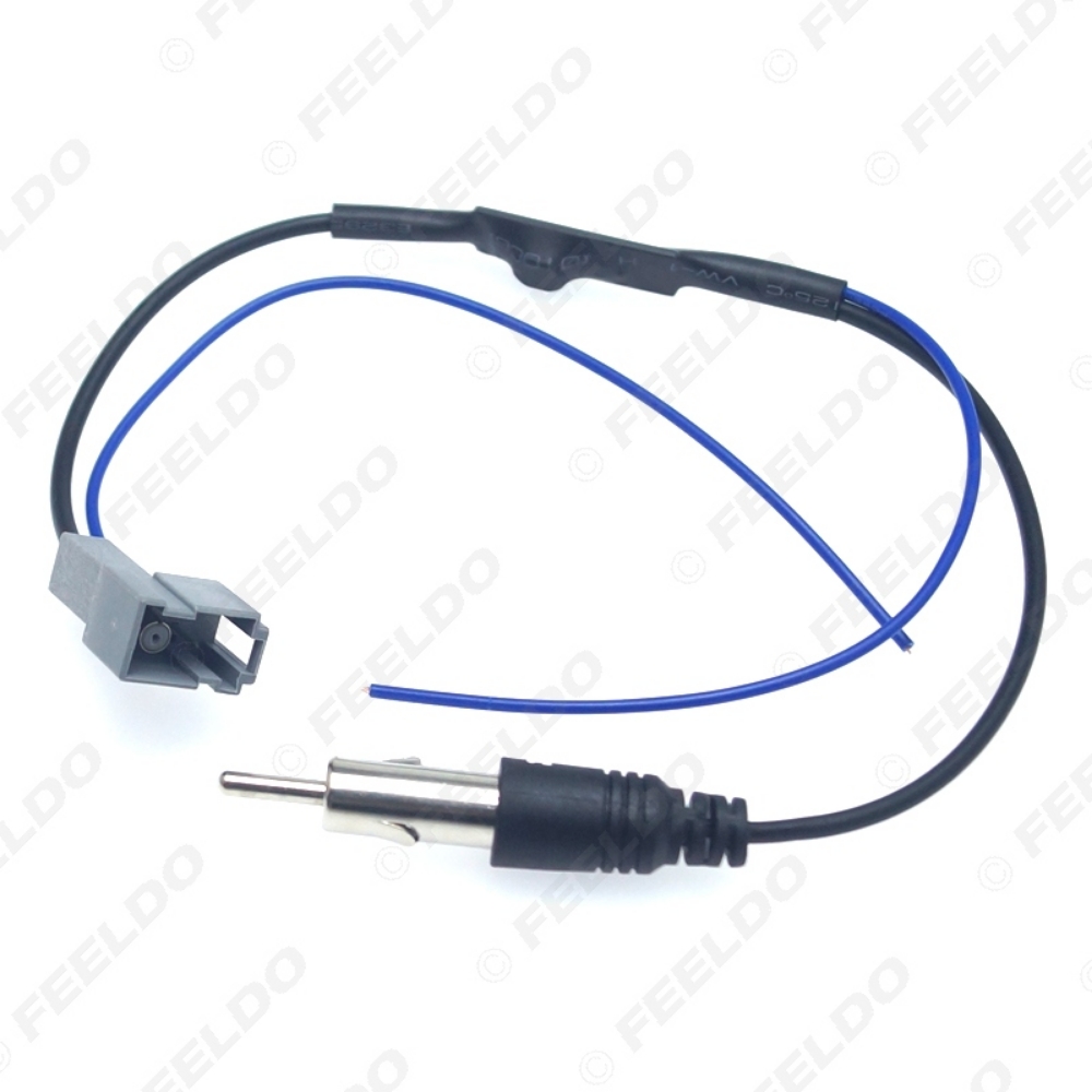 Picture of Car Stereo Radio Antenna Standard Wiring Plug Adapter With Amplifier FM Wire Harness for Honda Aftermarket Installation Cable