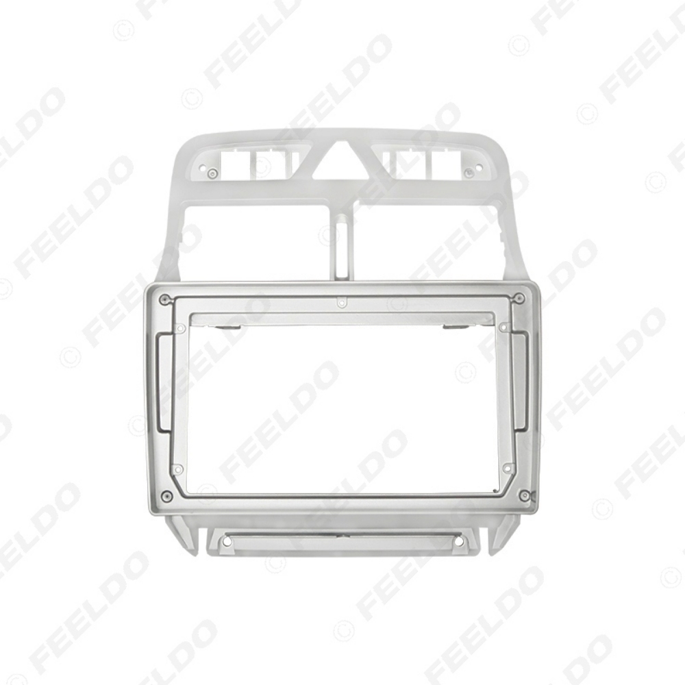 Picture of Car Audio 9" Big Screen Fascia Frame Adapter For Peugeot 307 307CC 307SW 02-13 2DIN Dash Fitting Panel Frame Kit