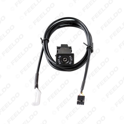 Picture of Car Radio AUX-In Socket 8PIN Plug AUX Adapter For Suzuki SX4 Grand Vitara Wire Harness Audio AUX Cable Adapter