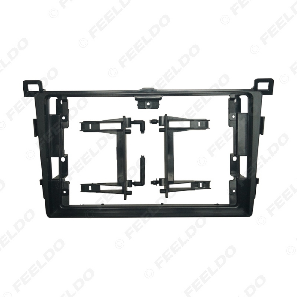 Picture of Car 2Din Stereo Radio 9 Inch Fascia Frame For Toyota RAV4 2012-2018 Audio Fitting Adaptor Facia Panel Frame Kits